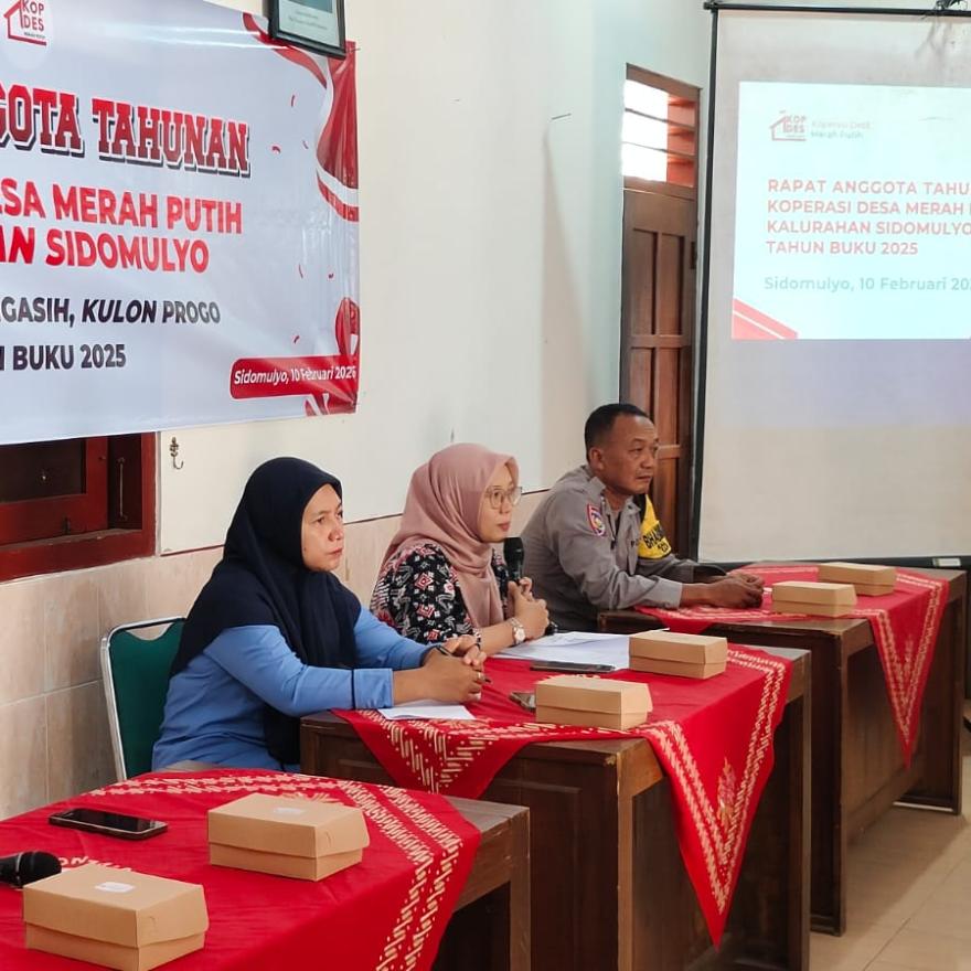 RAT KDMP Kalurahan Sidomulyo 